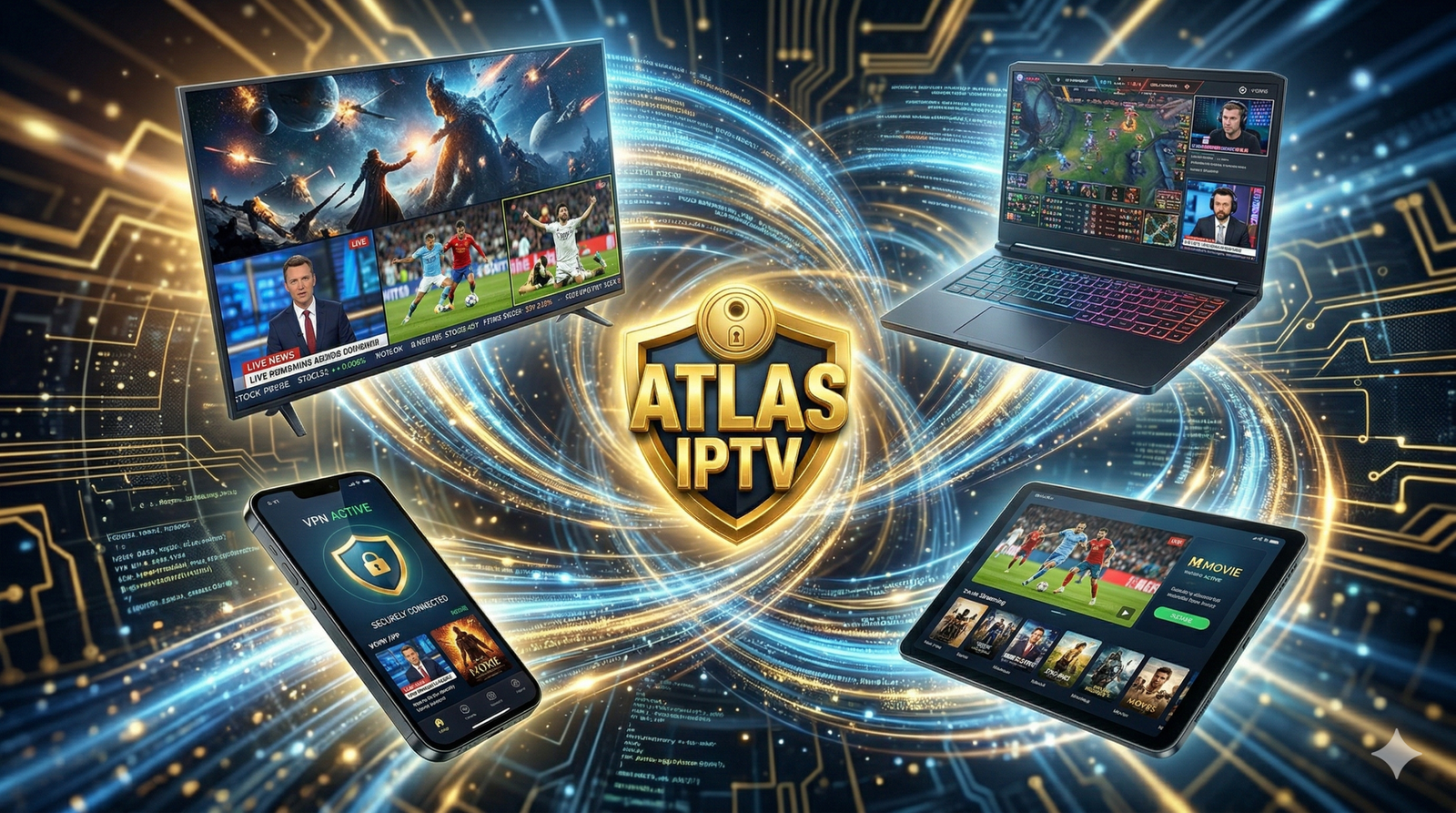 Smart TV, Smartphone et Box Android : Comment profiter d’Atlas IPTV sur tous vos écrans ?