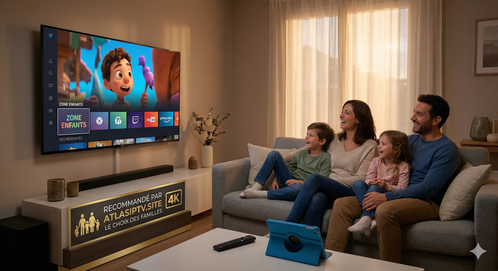 Pourquoi Atlas IPTV est le Meilleur Choix pour les Parents en France ?